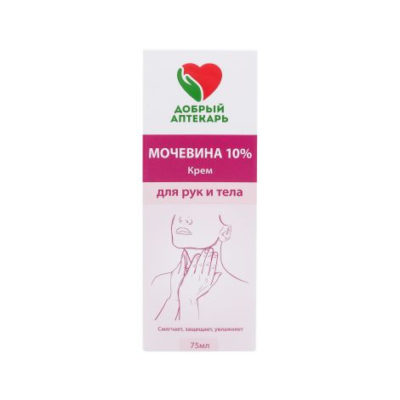 Dobryy Apotheker Hand and Body Cream Urea 10% 75 ml