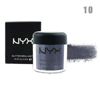 Тени для век Glitter Brilliants NYX (рассыпчатые) № 10 8 g