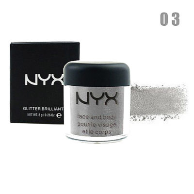 Тени для век Glitter Brilliants NYX (рассыпчатые) № 3 8 g